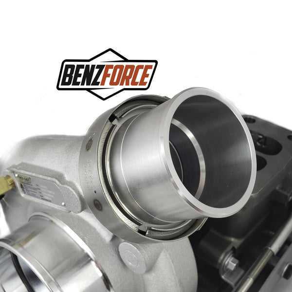 Compressor v-band adapter for Holset - 74mm