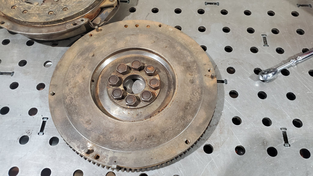 Flywheel, Sachs clutch cover, disc - BMW 5 Series (Used)