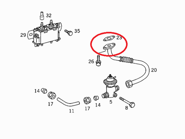 m120 Intake Manifold EGR Kit