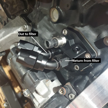Load image into Gallery viewer, Oil Filter Relocation Plate - om606, om603