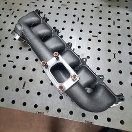 om606 T3 Turbo Exhaust Manifold - T3, Open Scroll