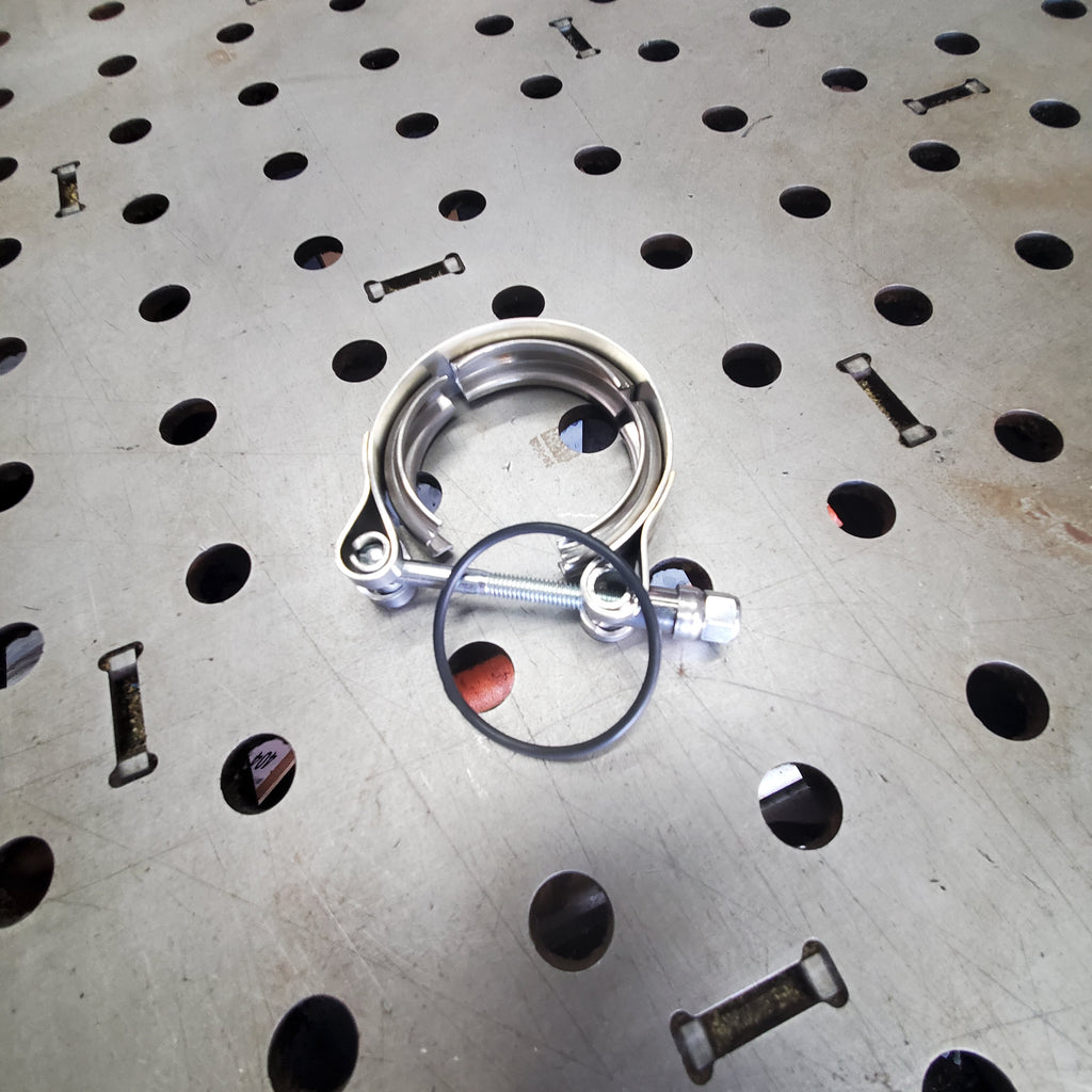 Compressor clamp and o-ring for 56mm outlet - HE200, HE221