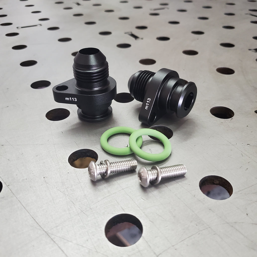 Oil Cooler Fittings (Pair) - m113, m113k, m156