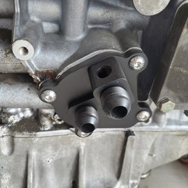 m120 Oil Filter Relocation Plate