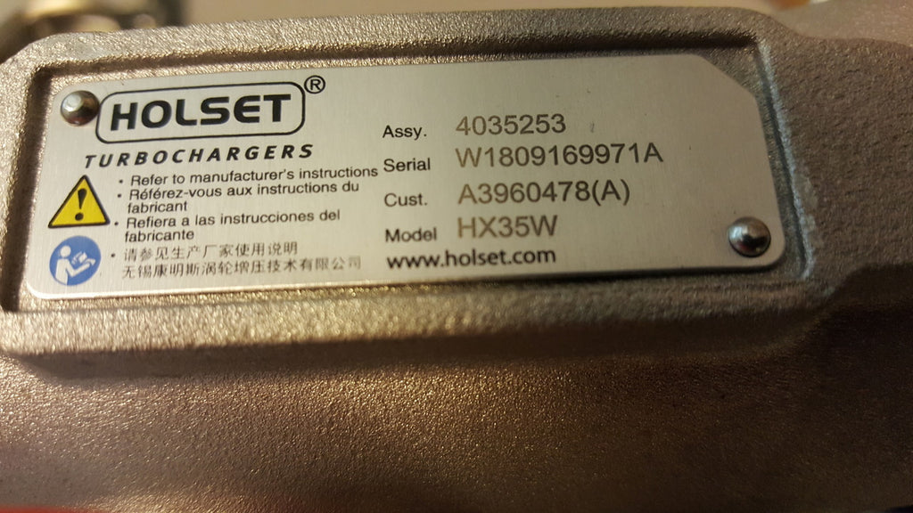 New Genuine Holset HX35W 4035253 3960478 HX35