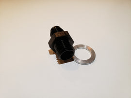 M12 to 4AN Turbo Feed Fitting