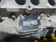 Fuel Heater Block Off Plate - om606