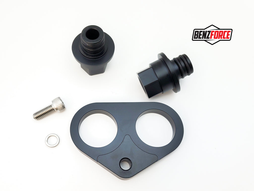 6R80 Transmission oil cooler fittings