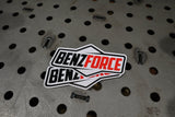 BenzForce Logo Stickers