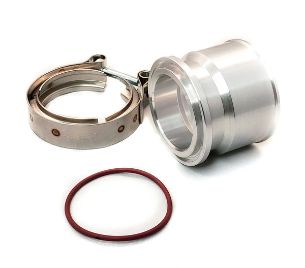 Compressor v-band adapter for Holset 56mm