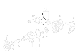 om606 - Thermostat Seal - O-Ring