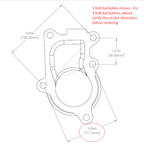 Load image into Gallery viewer, Cummins/DCEC 4-Bolt Turbine Flange Kit for Holset HE2xx - HE200, HE221
