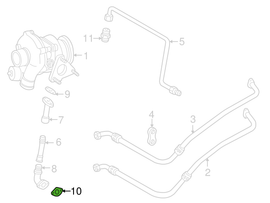 om606 - Oil Line Gasket (Turbo Drain)